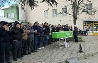 Halı sahada kalp krizi geçirerek vefat eden Murat Kasapoğlu son yolculuğuna uğurlandı