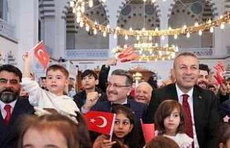 Hanife Hatun Camii çocuklarla şenlendi