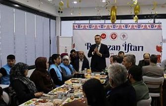 Hatay’da Şehit yakınları ve gaziler müftülüğün iftar sofrasında buluştu