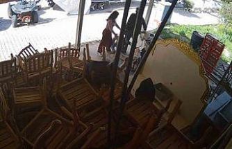 Hırsızlık yapmaması için uğraşan kız arkadaşını da kandırıp ne varsa çaldı