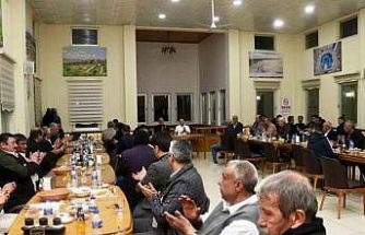 Hisarcık Kaymakamı Atam, muhtarlarla iftar sofrasında buluştu