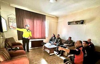 Hisarcık’ta belediye itfaiye personeline araç yangınlarına müdahale eğitimi