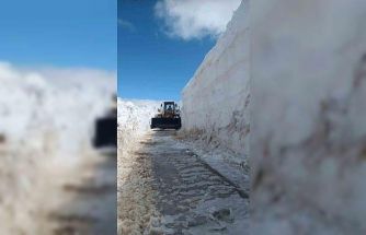 Hizan’da çığ ve kar engeli