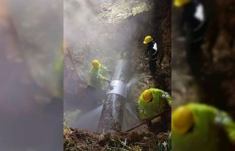 Hızlı müdahale su kesintisini önledi