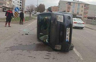 Iğdır’da iki araç çarpıştı: 2 yaralı