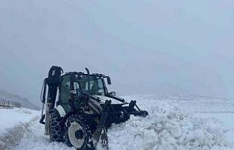Iğdır’da karla mücadele seferberliği: Kapanan köy yolları yeniden açıldı