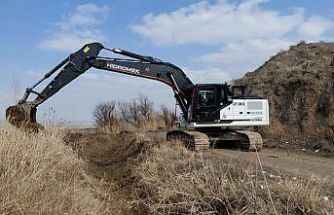 Iğdır’da sulama kanalları sezon öncesi hazırlandı