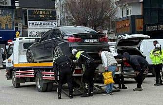 Iğdır’da trafik ekiplerinden denetim
