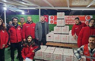 İhtiyaç sahibi 200 aileye gıda yardımı yapıldı