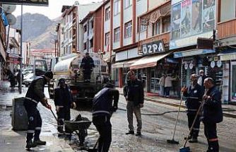 İlçede bayram öncesi temizlik