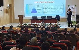 İnönü Üniversitesi’nde öğrencilere "Atık Yönetimi" farkındalık konferansı