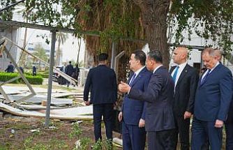 Irak Başbakanı Sudani, saldırıya uğrayan Ulusal İstihbarat Servisi binasını inceledi