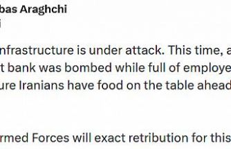 İran Dışişleri Bakanı Arakçi: "Çalışanlarla dolu bir banka bombalandı"