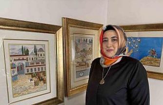 İran’da mahsur kalan tezhip sanatçısı, karayolu ile Türkiye’ye döndü