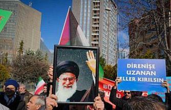 İran’ın Ankara Büyükelçiliği’nde bayraklar yarıya indi