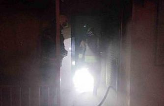 İskenderun’da  ev yangını