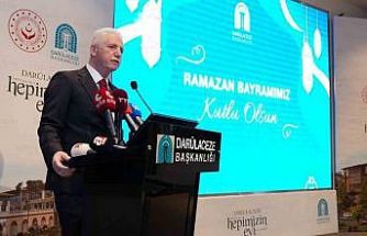 İstanbul Valisi Gül, Darülaceze sakinleriyle bayramlaştı
