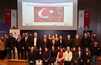 İstiklal Marşı’nın kabulünün 105. yılında Mehmet Akif paneli düzenlendi