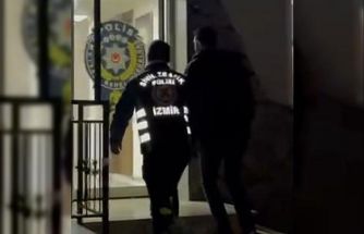 İzmir’de drift yaparken dükkana çarpan sürücü yakalandı