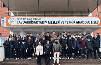 Jandarmadan öğrencilere tanıtım