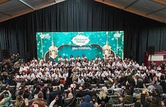 Kadınlardan ritim gösterisi