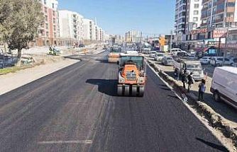 Kahramanmaraş Doğukent karayolu yenileniyor