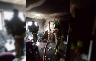 Kahramanmaraş’ta ikamet yangını