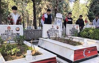 Kahramanmaraş’ta şehitler Ramazan Bayramı öncesi dualarla anıldı