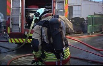 Kahramanmaraş’ta yangına müdahale eden itfaiye eri darbedildi