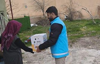 Kahta KYK Öğrencilerinden Ramazan’da gönüllere dokunan yardım