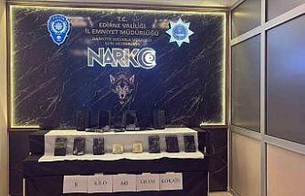 Kapıkule’de araçtaki gizli bölmede 8 kilo 60 gram kokain ele geçirildi