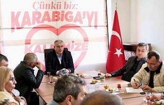 Karabiga’da 7 Yıllık Hizmetler İstişare Toplantısında Anlatıldı