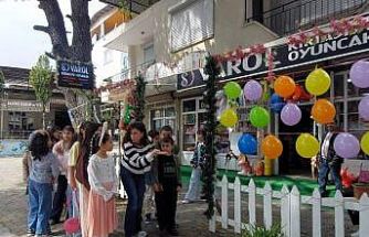 Kardeşköy’de çocuklar çift bayram yaptı