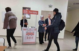 Kars’ta "Açık Kapı"dan üniversite öğrencilerine yakın temas