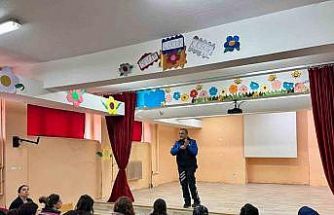 Kars’ta öğrencilere güvenlik eğitimi verildi
