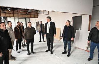 Kartepe’de 3 bin 500 metrekarelik spor kompleksinin inşası sürüyor