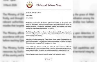 Katar Savunma Bakanlığı: "2 balistik füze daha engellendi"