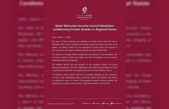 Katar’dan İran saldırılarını kınayan BM tasarısına destek açıklaması