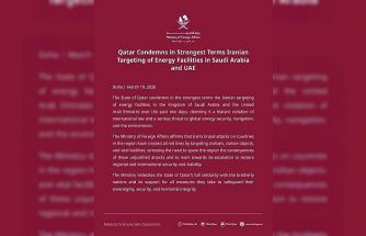 Katar’dan İran’ın Suudi Arabistan ve BAE’deki enerji tesislerine yönelik saldırılarına kınama