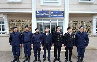 Kaymakam Abay, bayramda güvenlik güçlerini yalnız bırakmadı