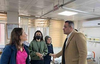 Kaymakam Dalak bayramda görev başındaki kamu personelini unutmadı