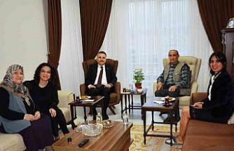 Kaymakam Odabaş’tan bayramda şehit ailelerine ziyaret