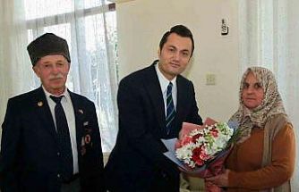 Kaymakam Öztürk gazilerle bir araya geldi: "Sizlerin ödediği bedeller sayesinde bu şanlı bayrağımız dalgalanıyor"