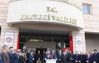 Kayseri protokolü bayramlaştı