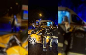 Kazada ağır yaralanan taksi şoföründen acı haber geldi
