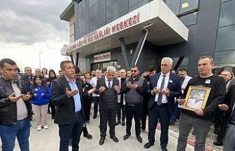 Kazada ölen hastane personeli toprağa verildi