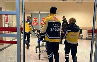 Kazara kendini vuran şahıs yaralandı