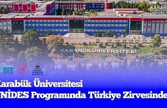 KBÜ, ÜNİDES programında Türkiye birincisi