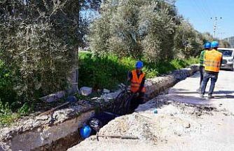 Kemikler’in içme suyu hattı yenilendi
