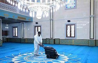 Kestel’de camiler Ramazan Bayramı’na hazırlanıyor